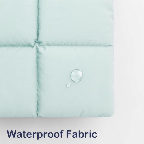 Image of ProElite Puffy Tablet Sleeve Case Upto 13.3 inch for Galaxy Tab S10 Fe+ /S9 FE+ /S7+ /S8 Plus /S9 Plus /S7 FE 12.4 inch, iPad Pro 12.9 inch, MacBook Air /Pro Retina, Microsoft Surface Pro 4 /5 /6 /7 /8 /9, Ice Blue