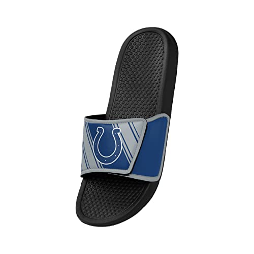 Image of FOCO mens NFL Team Logo Legacy Sport Slide Sandals