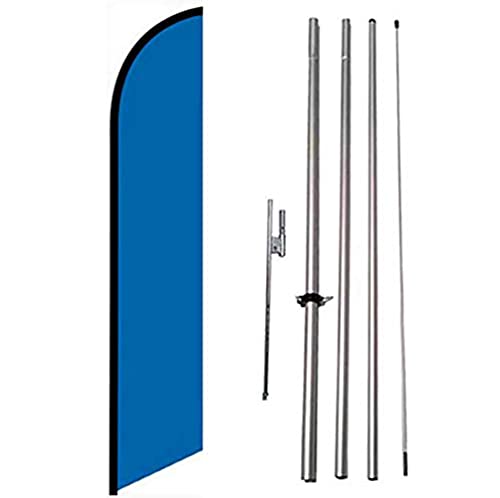 Solid Colored Feather Banner Flag Kit w/Spike