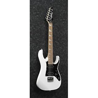 Ibanez GRGM21-WH GIO Mikro Guitare électrique 3/4 - Les Beatles, Paul McCartney, John Lennon, RIngo Starr, George Harrison Ibanez GRGM21-WH GIO Mikro Guitare électrique 3/4 – Image 3