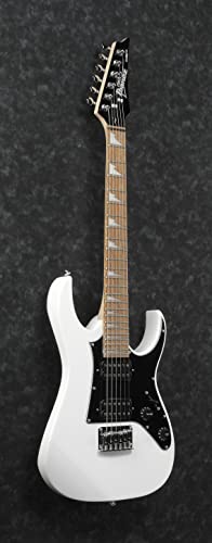 Ibanez GRGM21-WH GIO Mikro Guitare électrique 3/4 - Les Beatles, Paul McCartney, John Lennon, RIngo Starr, George Harrison Ibanez GRGM21-WH GIO Mikro Guitare électrique 3/4 – Image 4