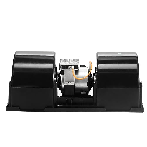 Image of 006A3922 HVAC Heater Blower Motor Compatible with Select Kenworth Assy for Dual Wheel 12 Volt Blower with 3 Speed Resistor 30000125 30002100