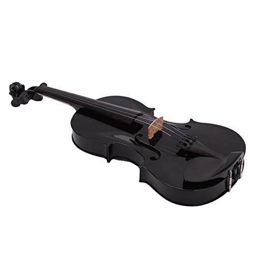 Violins New 4/4 Acoustic Violin Case Bow Rosin Black - Thumbnail 7