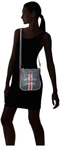 Bolsa Transversal P Betty Boop, Azul, Feminino