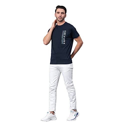Image of Red Tape Round Neck T-Shirt for Men | Comfortable & Breathable