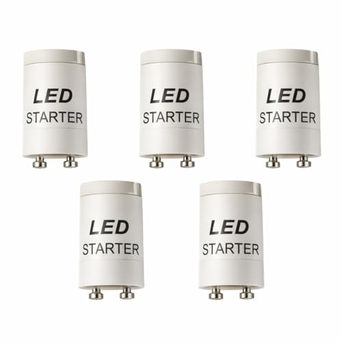 Finto Starter LED Retrofit – SOLO per Tubi LED (NO Neon) – Compatibile con Reattore Magnetico – 5 Pezzi - 240V 1A - Prometeo Electronics