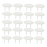 SAFIGLE 50pcs Kind Steckdose Steckdose Elektrische Protektoren Outlet Abdeckung Runde Kanten Für Baby Proofing