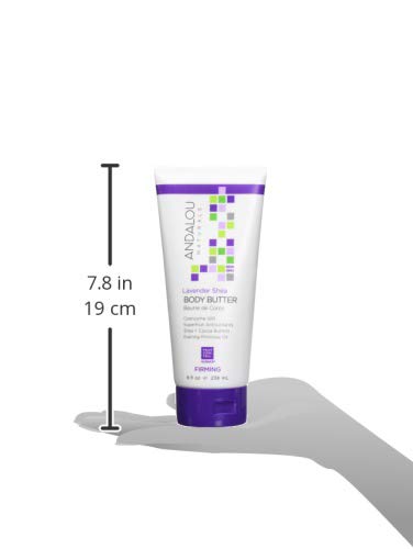 Andalou Naturals Firming Body Butter Lavender Shea - 8 fl oz Pack of 1 - Image 3