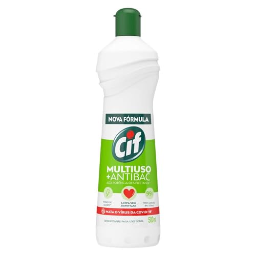 Limpador Cif Multiuso +Antibac Squeeze 500ml, Cif