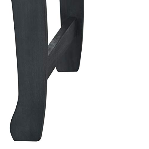 Safavieh Pat6741K Outdoor Collection Azusa Grey Bench, Dark Slate Gray/Beige #TOP6