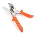 Produktbild Fafeicy 45# Stahl Winkelschere, 45-135 Grad Mehrwinkel-Gehrungsschneider, 100 mm Klingenlänge, zum Schneiden von Weichholz, PVC-Rohr