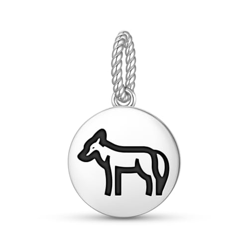 Animal COYOTE 925 �X�^�[�����O�V���o�[ �`���[�� �r�[�Y DIY �g�[�e�� �V���{�� �y���_���g �`���[�� �G���u���� �X�s���`���A�� �V�M�� �W���G���[ �l�b�N���X