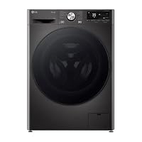 LG Electronics F4WR709YB Waschmaschine | 9 kg | Energie A| Steam | Schwarz – Ansicht 1