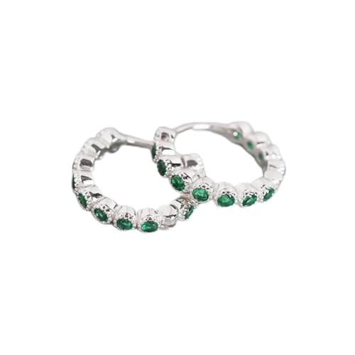 Bijoux boucles d'oreilles en argent coloré pour sublimer les dames
