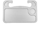 UIEXAY 1 pièce Bureau de Volant de Voiture, Support de Table de Voiture pour Ordinateur, Double Face Plateau Repas Voiture,Table de Voiture pour Conducteur, Avec la Plupart des Véhicules