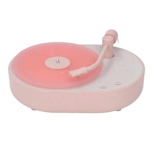 Luz de Altavoces LED, Coordinación Optimizada Speaking Light Aromaterapia Efecto de Sonido Completo Decorativo con Cable USB para Dormitorio (Beige rosa)