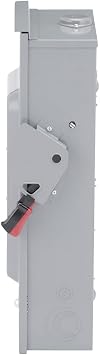 Square D - H364RB Heavy Duty Safety Switch, Fusible, 200-Amp, 600V, 3-Pole, 150 HP, Outdoor