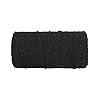 Semme Soft Thick Recycled Cotton Macrame Cord 2mm Ideal for DIY Tassels Home Decor and Gardening Crafts in Gray (Black) #3