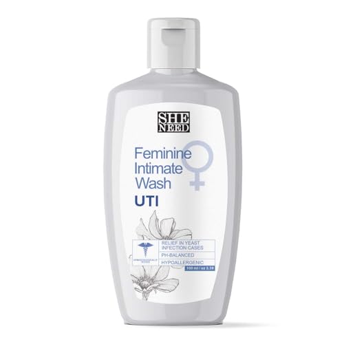 SheNeed UTI relief Feminine Intimate Wash - Reduces Yeast Infection, Protects Against UTI And Itching With Ph-3.5. 100% Natural with Thyme Extracts And Tea Tree Oil - 100 ML (B096FYWWPJ) Amazon Price History, Amazon Price Tracker