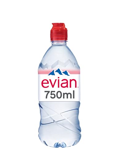 evian Still Natural Mineral Water, 750ml