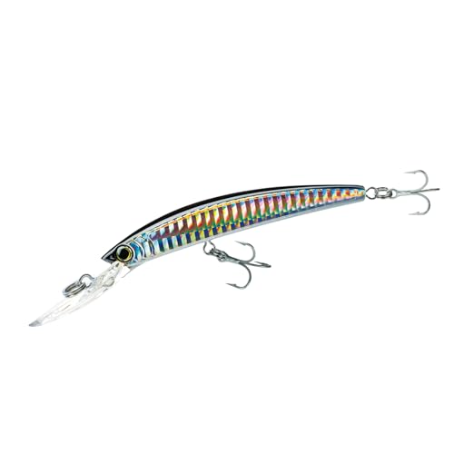 Leurre Cristal Minnow Deep Diver Yo-Zuri R1134-c4 Haute Précision Argent Noir