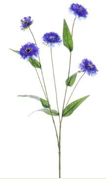 Allstate Floral Cornflower Spray 5 Blue Cornflowers