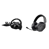 logitech g920 prezzo Expérience de Conduite Parfaite: Le volant de course Logitech G920 pour Xbox One, PC et PC. Fourni avec des pédales. Rendu réaliste du pilotage