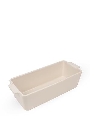 Peugeot Appolia Moule à cake, Avec anses, Matière : Céramique, Couleur : Écru, Taille : 31 cm, 60503