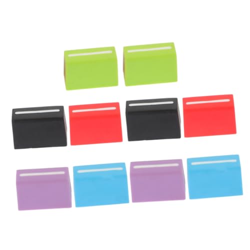 DECHOUS �~�L�T�[�X���C�_�[�L���b�v �����p�t�F�[�_�[�m�u 10�Z�b�g ���a4mm �ϋv���S���f�� �u���b�N ���b�h �p�[�v�� �u���[ �O���[���z���C�g �e2�� �~�L�T�[�t�F�[�_�[�L���b�v �X���C�_�[�t�F�[�_�[�m�u �R���\�[���Ή� �����@��A�N�Z�T