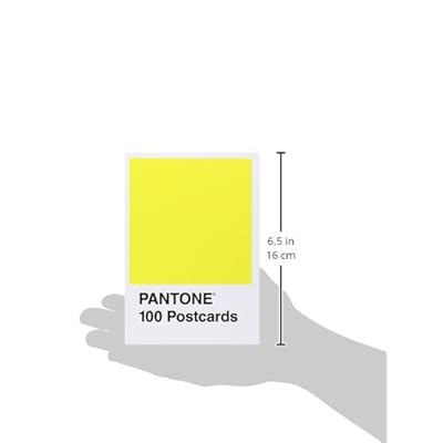 Buy Pantone Postcard Box: 100 Postcards (Pantone Color Chip Card Set ...