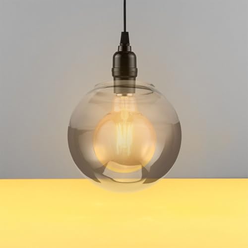 ABOOFAN Globe Glass Lampshade Replacement Pendant Light Cover Decorative Glass Shade for Indoor Light Fixtures 5.91In Diameter - Image 6