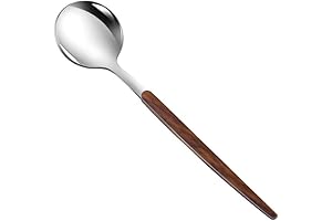 Stainless Steel Coffee Spoon Round Head Spoon Korean Style Spoons Honey Dessert Gift Mixing Spoon