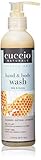 Cuccio Body Butter Wash, Milk and Honey, 8 Ounce
