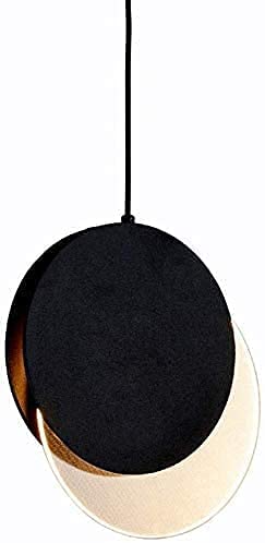 Lustre moderne en fer noir LED suspension haut de gamme pour salle à manger
