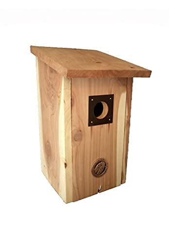 Ediza – Nistkasten für kleine Meisen aus Kohle in Red Cedar