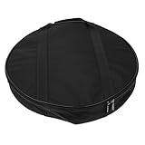 LRXIYODE 1stück Tragetasche Für Gong Robuste Aufbewahrungstasche Für Musikinstrumente Schwarz Zum Schutz Und Transport Von Cymbals Und Gongs Mit Bequemen Tragegriffen