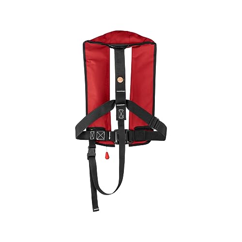 12skipper 2er-Set Automatik-Rettungswesten 165N Classic ISO UML mit Waistbelt, rot