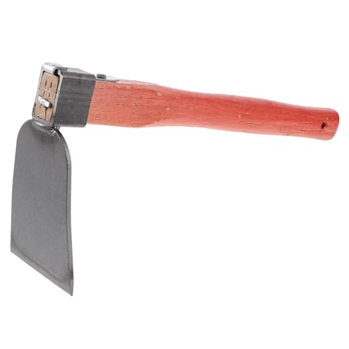 OFFSCH Garden Hoe Tool Wooden Handle Hoe for Farming Hand Hoe Garden Tool Used for Hoeing Weeding Compact Portable Farming Tool