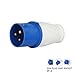 IP44 32A 3Pin 2P+E Waterproof Connector Power Electrical Wire Connecting Industrial Plug Socket Male Female Equipment(323)