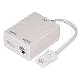 Adaptateur connect RJ 45 vers RJ11 ADSL Adaptateur de Filtre pour