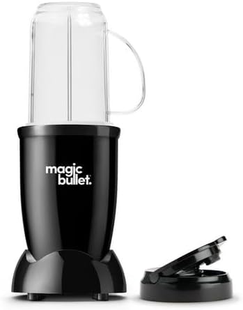 4 Piece Personal Blender MBR-0401WM, Black, 250W Motor Base, Cross Blade Is Made From Stainless Steel