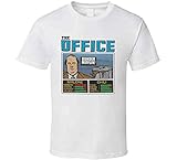 The Office Tv Show Jam Kevin Malone and Chili Funny Parody T Shirt L White