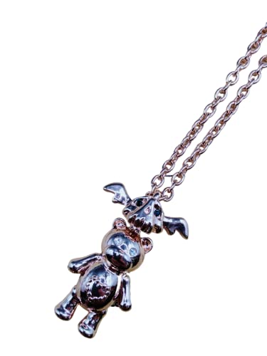 [AnnaMu]�l�b�N���X ���j�Z�b�N�X �F �x�A�[ �h�N�� �X�J�� �u���b�N �S�[���h �s���N ���� kumaneckpg-bk1