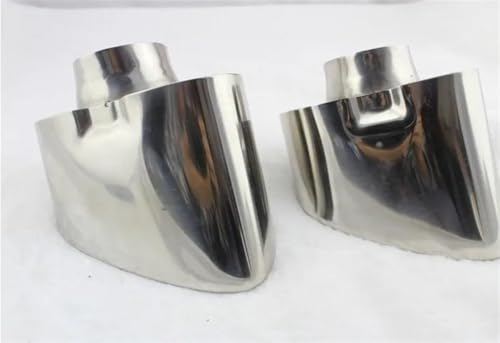 Embouts d'échappement en inox chromé pour BMW X5 E70 2000-2016