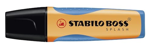 Image of STABILO BOSS Highlighter Pen | 1 Piece | Splash Series | Fluorescent Orange