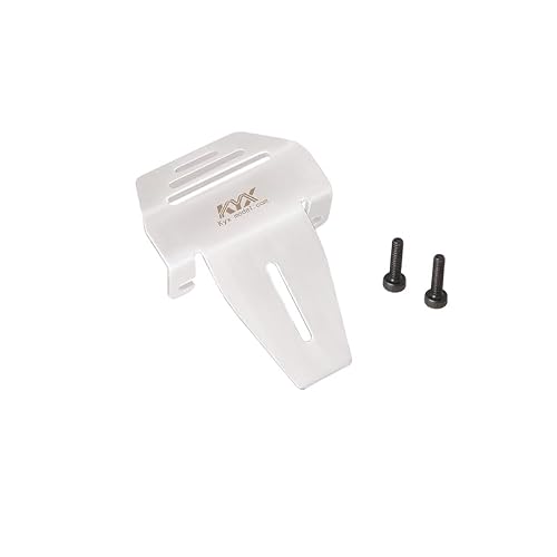 KYX Racing Stainless Steel Front Rear Chassis Guard Set Upgrades Parts Accessories for 1/18 RC Crawler Car LOSI MINI LMT