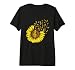 Sunflower Music Note Music Lovers Premium Tri-Blend T-Shirt
