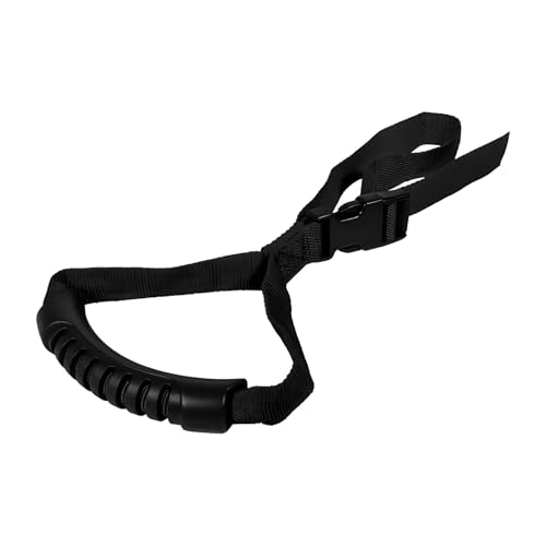 Car Adjustable Grab Handle, Portable Auto Door Safety Supporting Grab Band for Elderly Disabled with Nylon Grip, Vehicle Mobility Assist Device for Car Truck Lorry (Black)