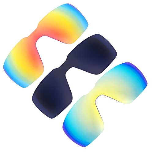 Lentilles Oakley Probation pour remplacer des verres rayés pack complet de 3 couleurs