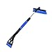 Produktbild Ausziehbare Schneebürste für Auto-Eiskratzer, Abnehmbarer 3-in-1-Schneebesen-Eisentferner mit langem Griff für Auto-Windschutzscheibenglas (Blue)